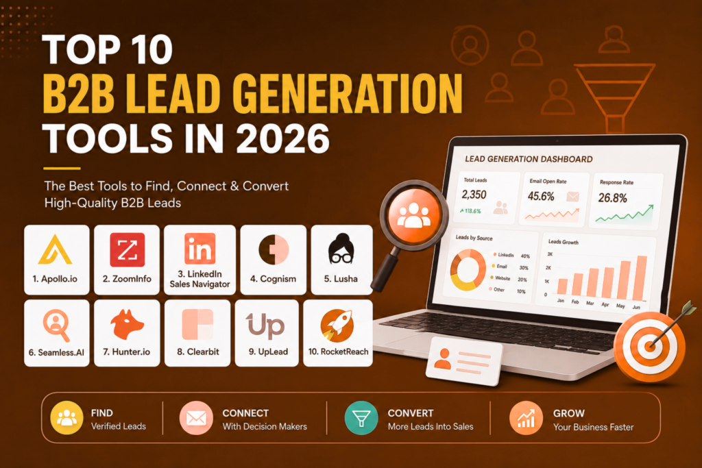 Top 10 B2B Lead Generation Tools in 2026